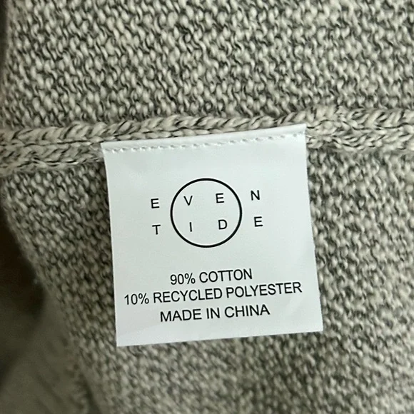 NWT EVEN TIDE Pete Snowheather Textured Quarter Zip Long Sleeve Sweater Mens XL - Picture 11 of 12